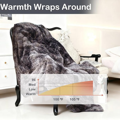 Electric Heated Blanket Throw Size 50"×60" - Image 4