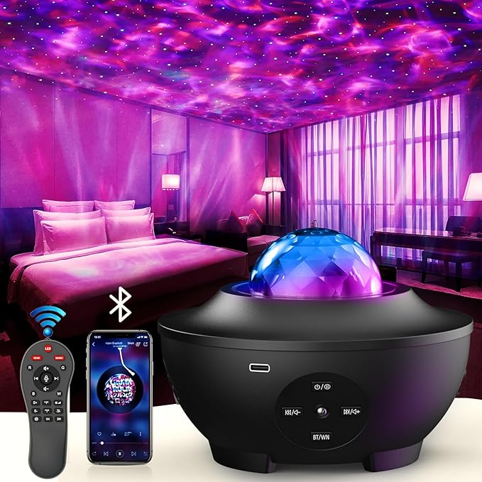 Sunbox Star Projector, Galaxy Projector Night Light by Sunbox