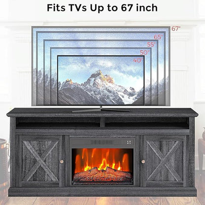 Electric Fireplace, Fireplace TV Stand - Image 5