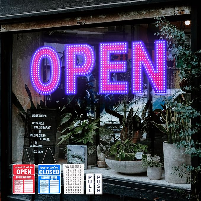 Open Sign for Business by Thirdpolite