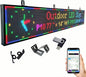 77”x14” Programmable LED Display Sign, P10 Outdoor Digital Scrolling Message by YiAegisyn