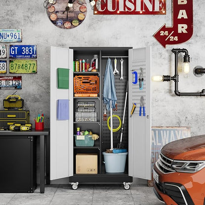 Broom Closet Storage Cabinet - Image 2