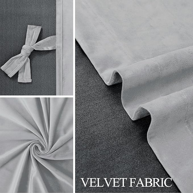 JIUZHEN Extra Long Velvet Curtains - Image 5