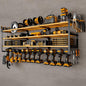 48" Large Power Tools Organizer Wall Mount, 12 Drill Holder by NattyDot