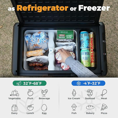 Setpower 12V Refrigerator 21 Quart Portable Freezer 50 Hours Keep Cool - Image 6