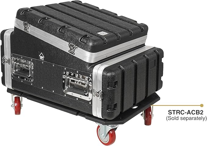 Sound Town Lightweight and Compact 4U ATA ABS Rack Case, - Image 4