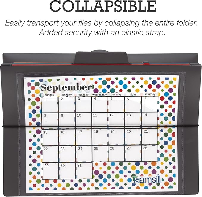Samsill Cascading Wall File Organizer, Classrom Organization and Storage - Image 3