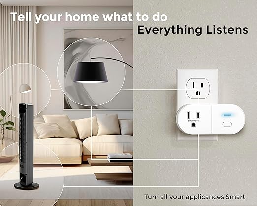 Emerson SmartVoice ES513 Wall Plug, Offline 30+ Voice Control Commands - Image 6