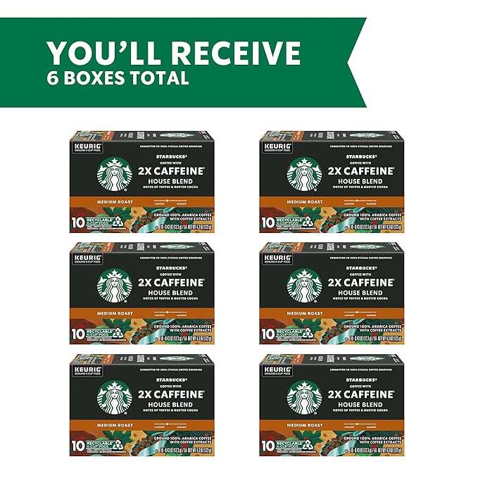 Starbucks K-Cup Coffee Pods, Medium Roast Coffee - Image 2