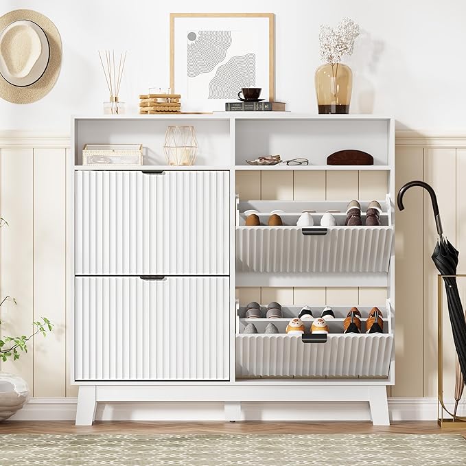 Shoe Cabinet Storage for Entryway - Image 4