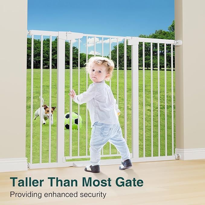 Cumbor 36" Extra Tall Baby Gate - Image 6