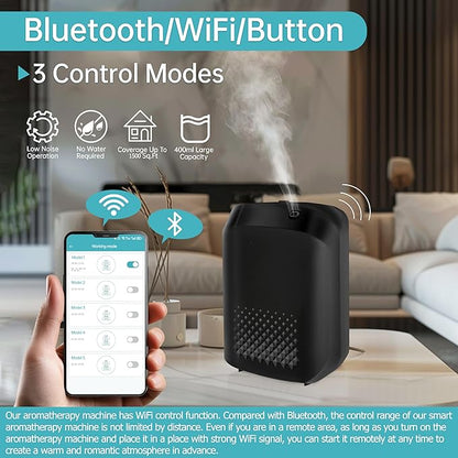WiFi Smart Scent Air Machine for Home, App Control Waterless Essential Oil - Image 2