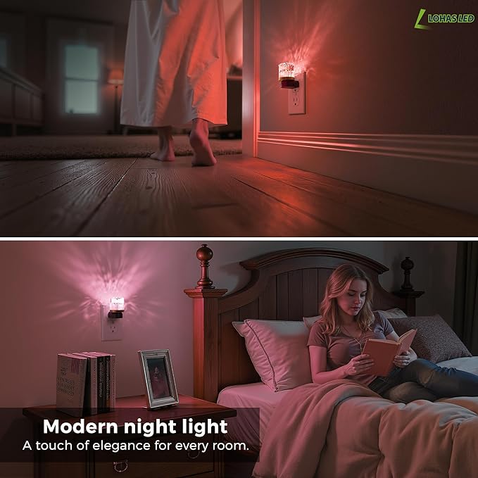 L LOHAS LED Night Light, Night Lights Plug into Wall - Image 5