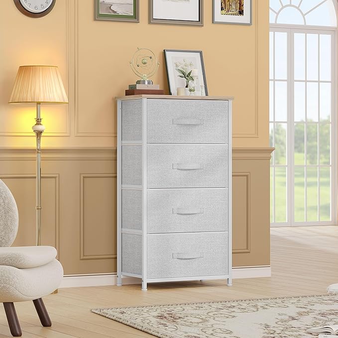 DWVO 4 Drawers Dresser, Dresser - Image 4