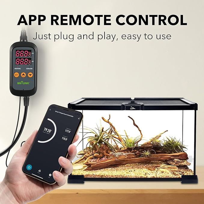 BN-LINK Smart WiFi Digital Temperature Controller Heating Cooling, Works - Image 6