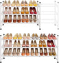 Tajsoon Expandable Shoe Rack for Closet 3 Tier, 28“-41“Adjustable & Stackable by Tajsoon