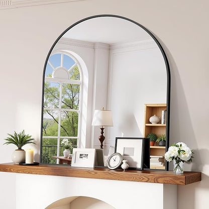 CIRCUMI Arched Wall Mirror, Metal Frame, Large Size - Image 5