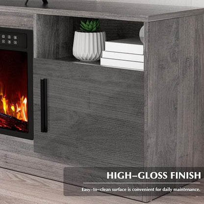 Lemberi Fireplace tv Stand - Image 6
