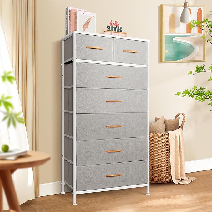 Mifuro Tall Dresser for Bedroom, Vertical Storage Organizer Tower - Image 2