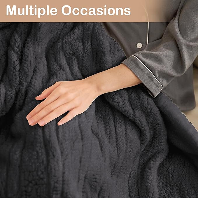 Electric Heated Blanket Full Size 72"×84" - Image 9