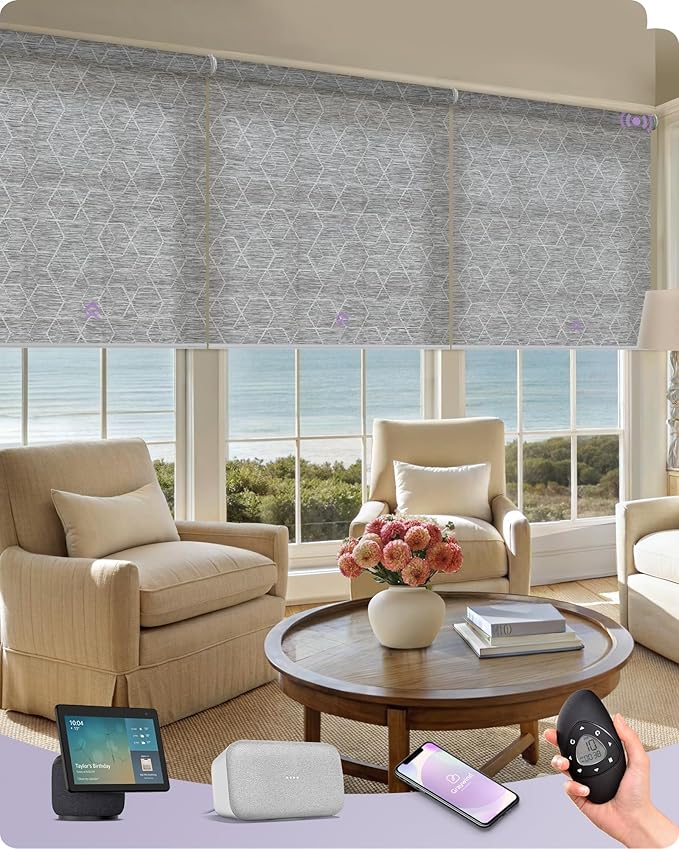 Graywind Smart Coupled Roller Shades Compatible by Graywindbeyondshading