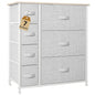 DWVO Dresser for Bedroom, 7 Drawers Fabric Dresser, Organizer Unit for Living by DWVO