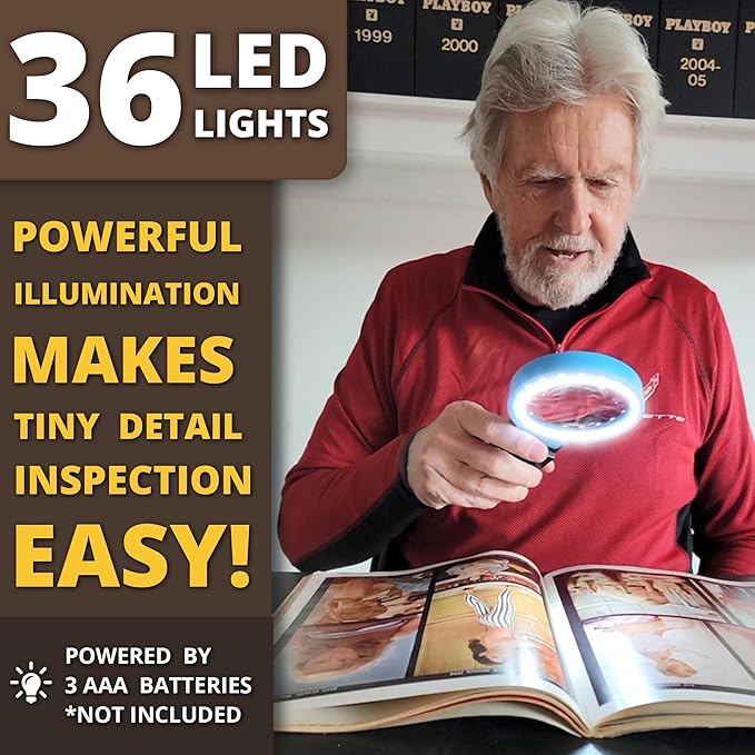 Vision Aid 30x Hands-Free Magnifier - Image 3