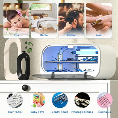 Yofuly Sterilizer for Esthetician, 12L Double-layer Large Sterilizer for Nail - Image 7