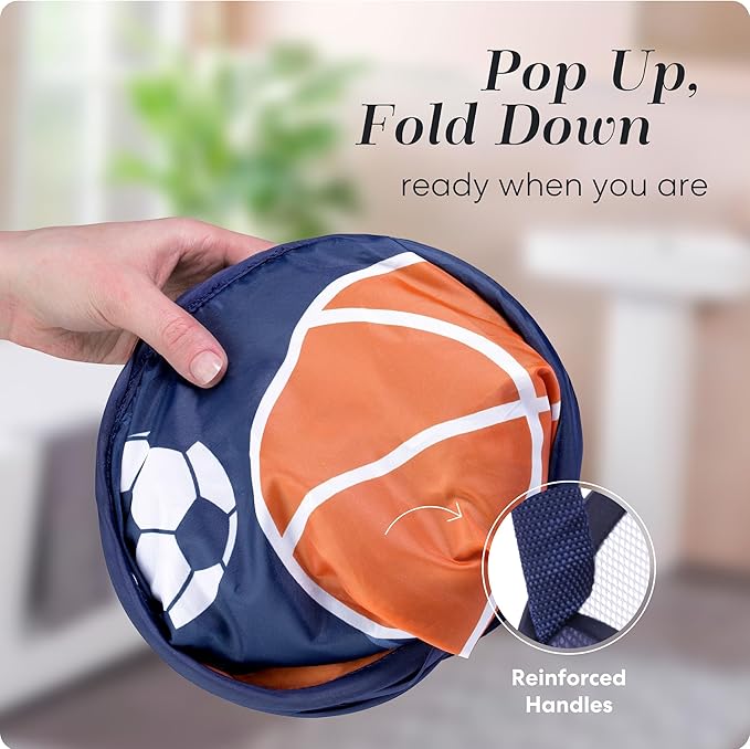 Handy Laundry Collapsible Mesh Pop Up Hamper - Image 3