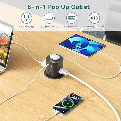 QBA Pop Up Countertop Outlet - Image 2
