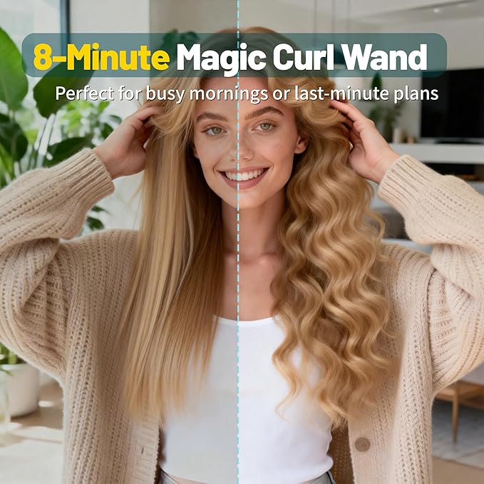 Inovocare Upgraded Automatic Rotating Curling Iron - Image 2
