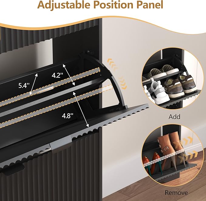 Shoe Cabinet Storage for Entryway - Image 6