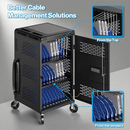 Fully Assembled 30 Unit Device Charging Station - Image 6