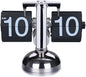 WoneNice Retro Digital Flip Down Clock -Battery Powered Internal Gear Operated by WoneNice