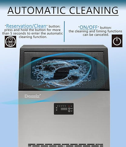 Commercial Ice Maker Machine, 130Lbs/24H - Image 6