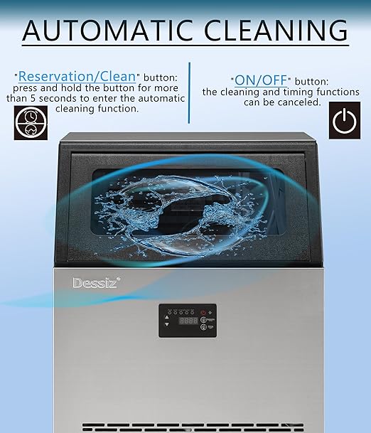 Commercial Ice Maker Machine, 130Lbs/24H - Image 6