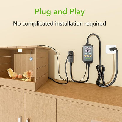 BN-LINK Digital Temperature Controller Thermostat Outlet - Image 6