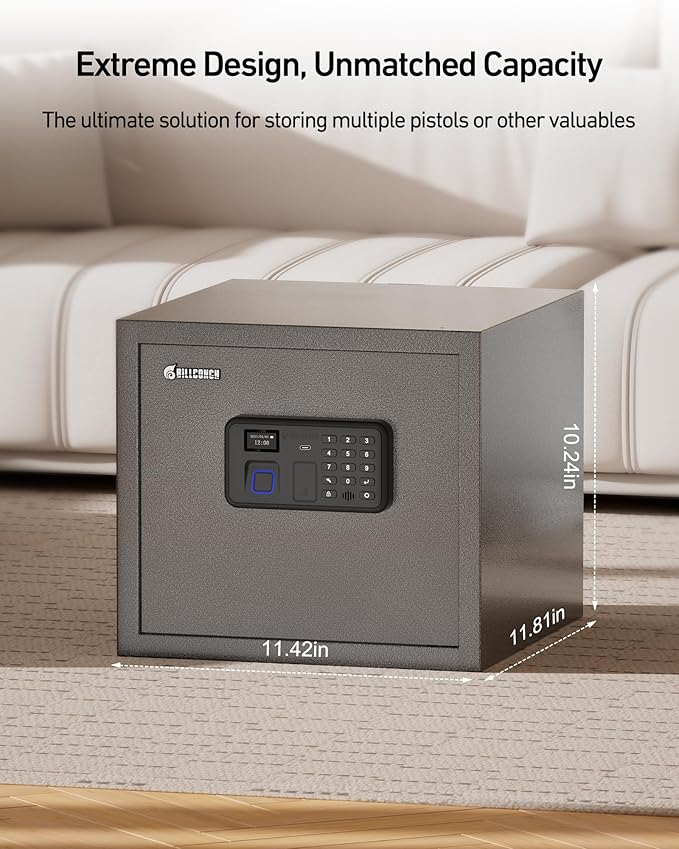 Billconch Smart Gun Safe for Multiple Pistols - Image 8