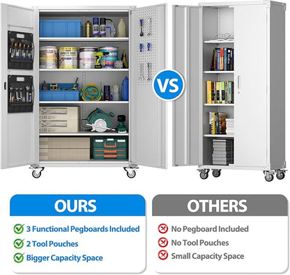 Upgraded Wide and Deep Garage Storage Cabinet - Image 3