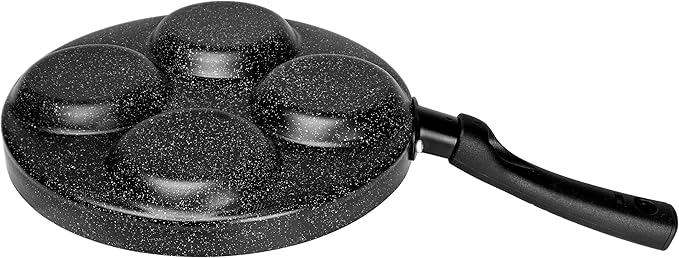 MyLifeUNIT Egg Frying Pan, 4-Cup Nonstick Fried Egg Pan, Aluminum Egg Cooker Pan - Image 6