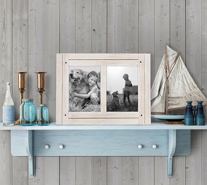 Americanflat Hinged 5x7 Double Picture Frame - Image 4