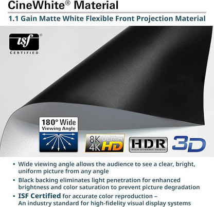 EliteProjector Screens Kestrel Tab-Tension 3 CineWhite, 16:9 Aspect Ratio - Image 8
