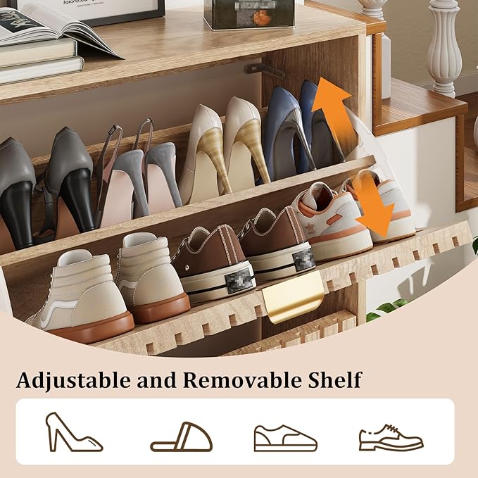 Shoe Cabinet, Shoe Storage Cabinet - Image 5