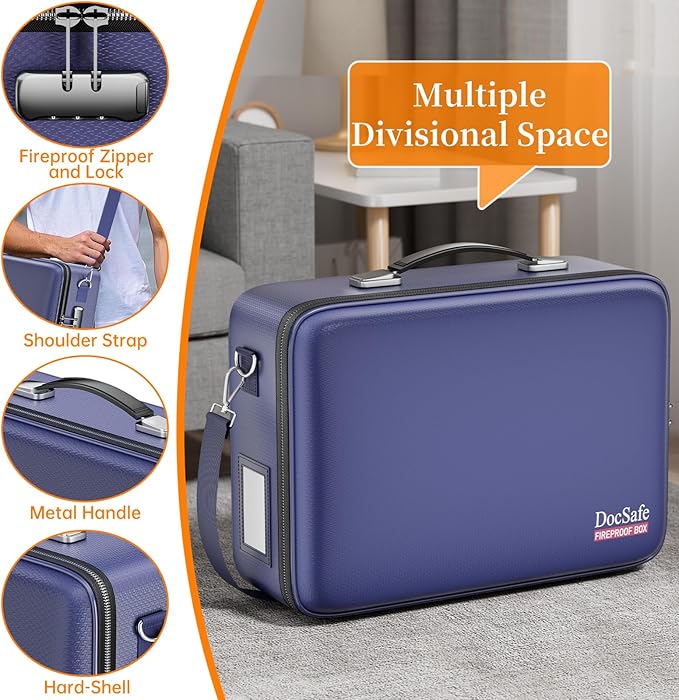 DocSafe Fireproof Document Box - Image 4