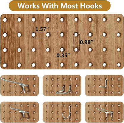 Asnefeli Pegboard Display Room Divider - Image 4