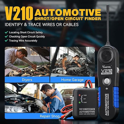 VDIAGTOOL V210 Wire Tracer Electrical Automotive Open & Short Finder Circuit - Image 2