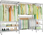 Ulif E11 Heavy-Duty Garment Rack, Metal Freestanding Clothes Rack and Closet by Ulif