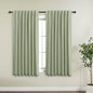 KOUFALL 54 Inch Long Black Out Short Curtains by KOUFALL