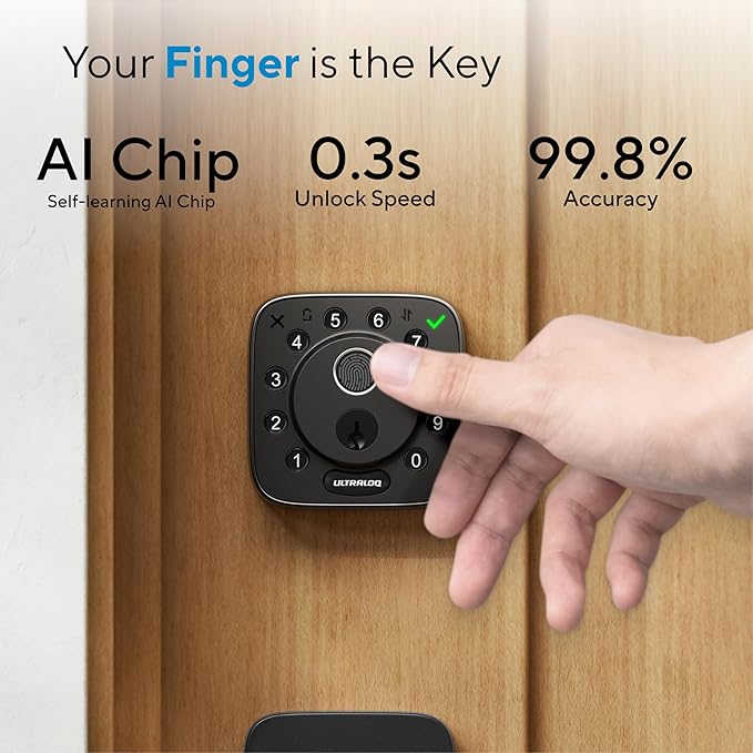 ULTRALOQ Bolt Fingerprint Smart Lock - Image 3