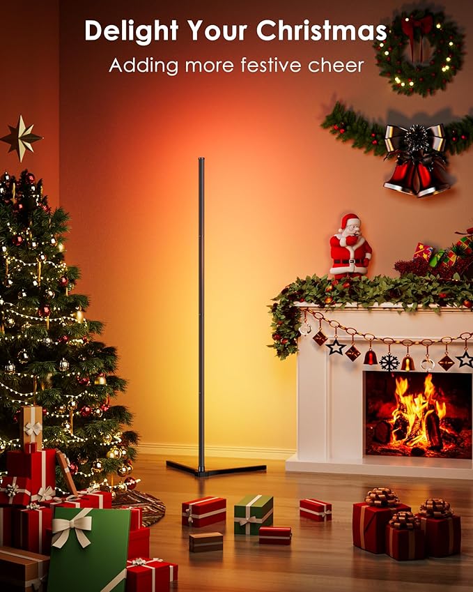 boostool LED Corner Lamp, 216 Dynamic Light Effects and Music Sync - Image 7